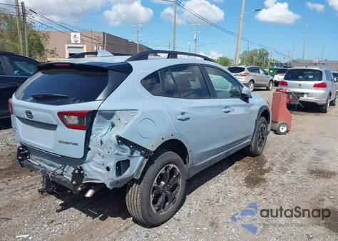 2021 Subaru Crosstrek Premium из США, поврежденный, VIN JF2GTACCXMG667612